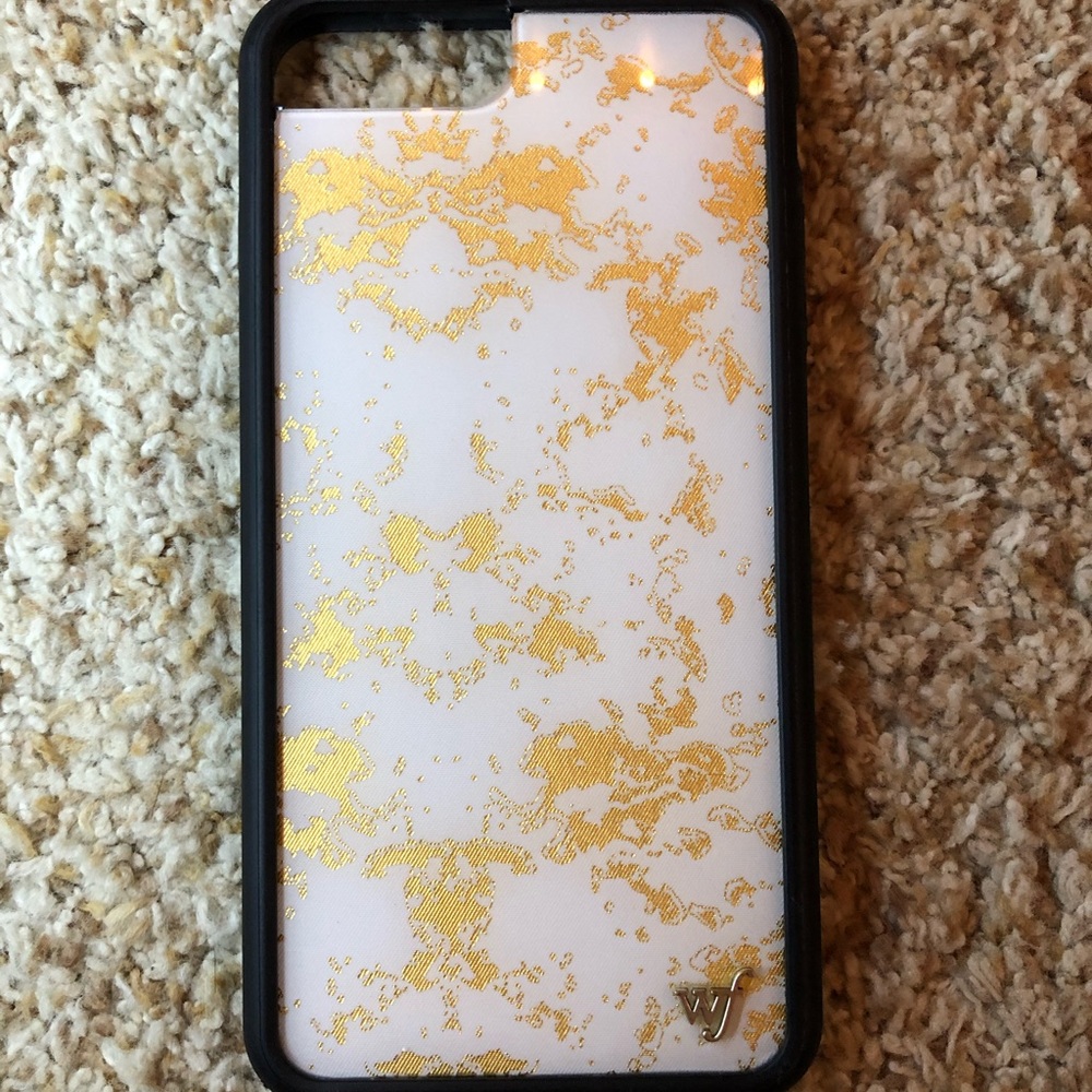 Limited edition gold dust wildflower phone case